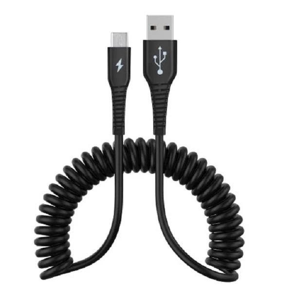 کابل usb به USB-C ایتی لینک مدل فنری طول 1 متر