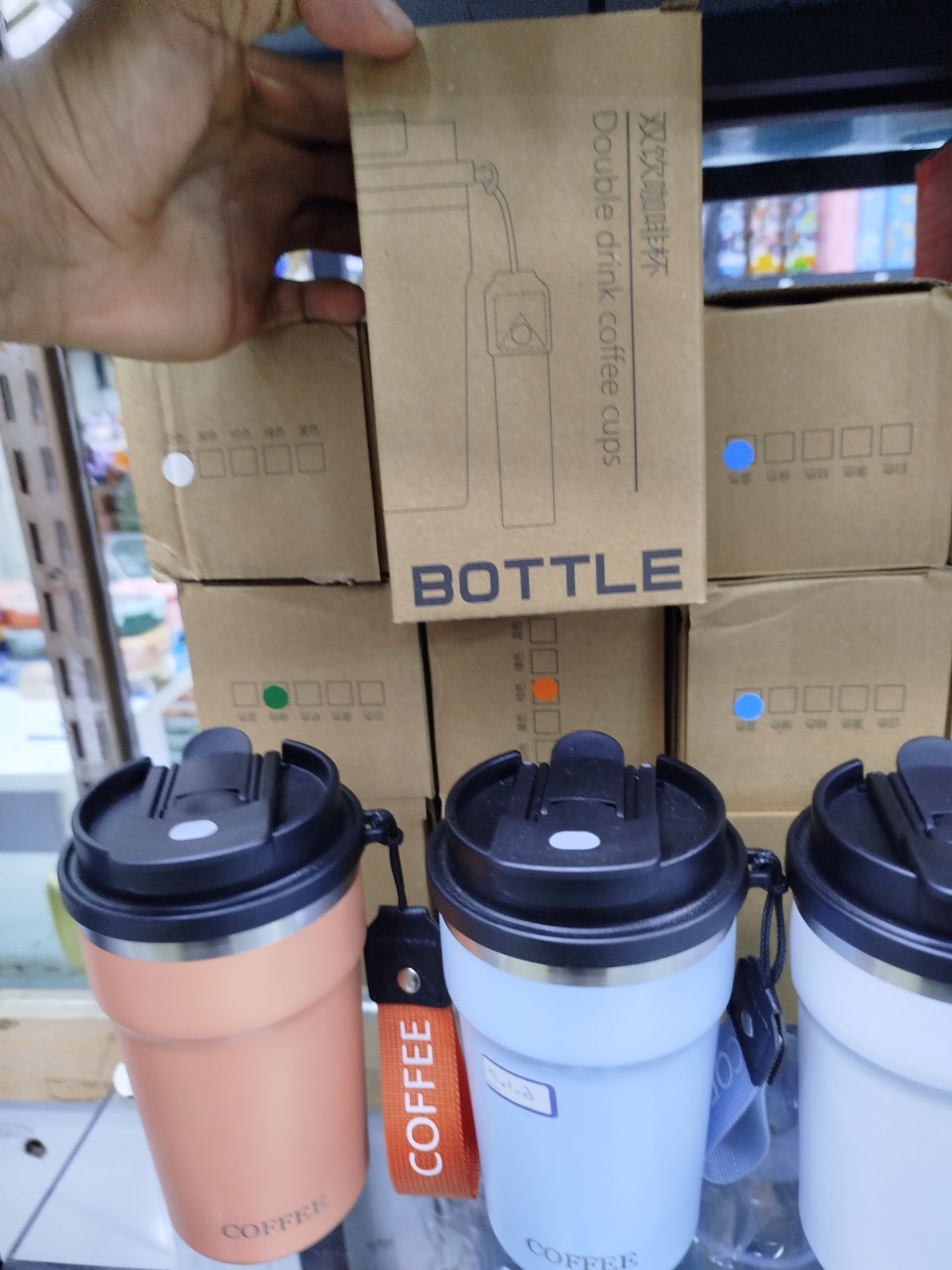تراول ماگ استیل coffee کد_A6_8