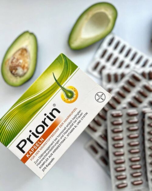 قرص پریورین ضدریزش مو هورمونی و ارثی priorin بسته 120 عددی کد_8_41